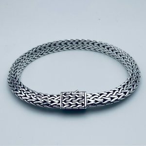 🌷JOHN HARDY STERLING SILVER TIGA CHAIN BRACELET NEW